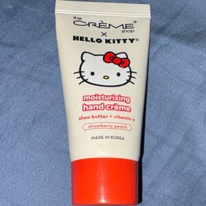 Sealed Hello Kitty Moisturizing Hand Crème - Red and Cream